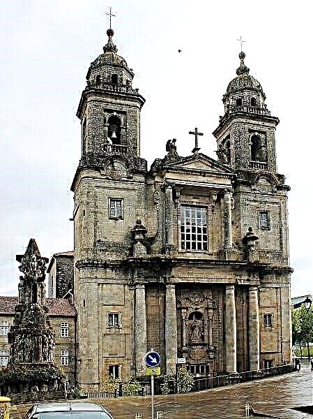 Santiago de Compostela - mji wa hija nchini Uhispania