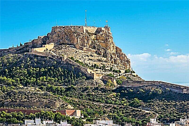 Castle o Santa Barbara i Alicante - te hitori me te ao hou