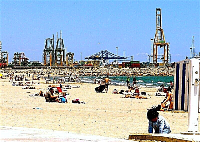 8 pantai Valencia - ngrancang penginapan sing nyaman