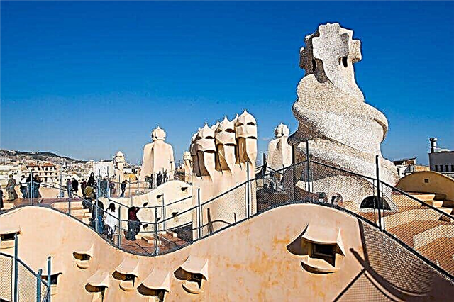 Huis van Mila in Barcelona - die laaste sekulêre werk van Gaudi