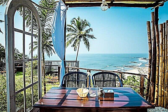 Vlerësimi i hoteleve më të mirë në Goa Veriore në vijën e parë të detit