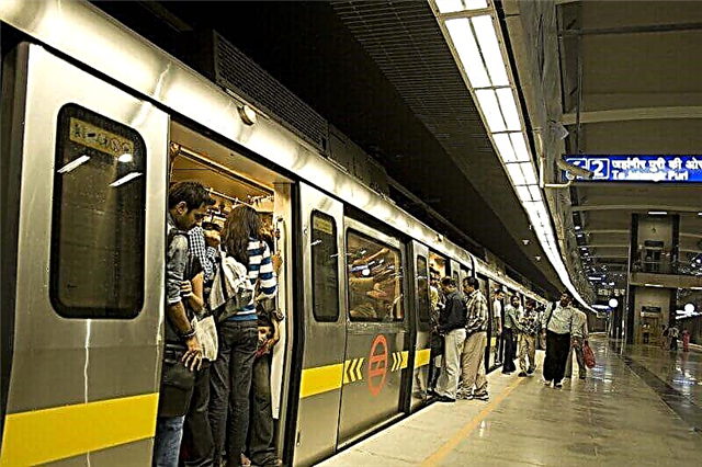 New Delhi Metro - gjithçka që një turist duhet të dijë