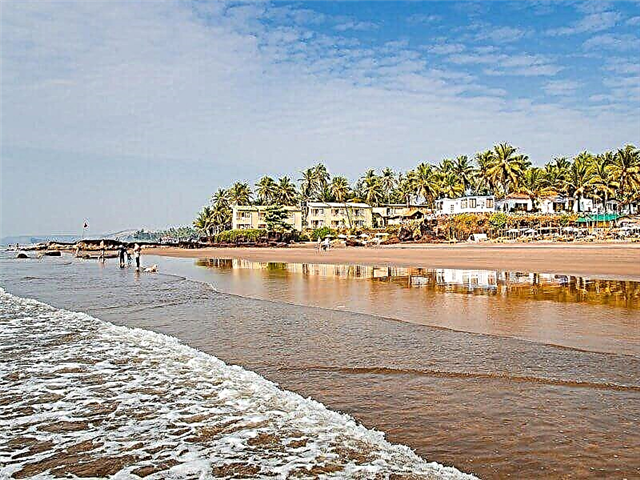 Ashvem Beach - Goa iparraldeko hondartzarik lasaiena