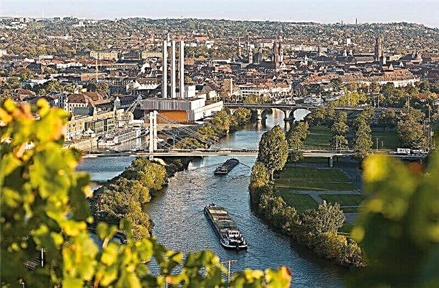 Würzburg - historia aberatsa duen Bavariako industria hiria