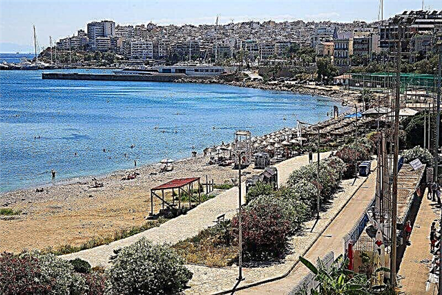 Piraeus: osimiri, ebe nkiri, ihe gbasara obodo Gris