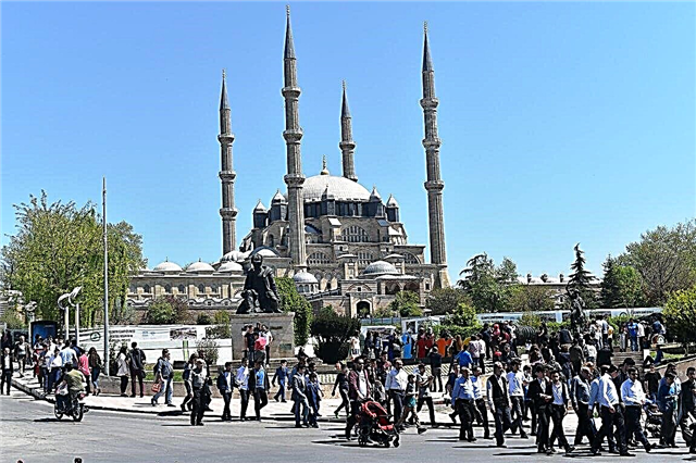 Edirne: alles oor die stad Turkye en sy besienswaardighede