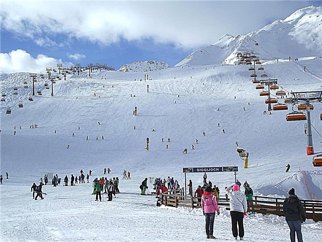 Sölden Ski Resort - usa ka hangout alang sa mga skier
