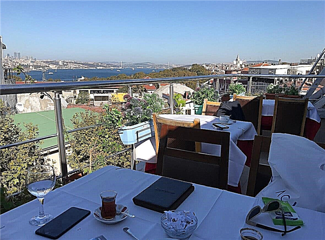 Réstoran anu pangsaéna di Istanbul anu nyanghareup ka Bosphorus: top 8 perusahaan