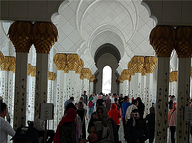 مسجد سفید در ابوظبی - میراث معماری امارات