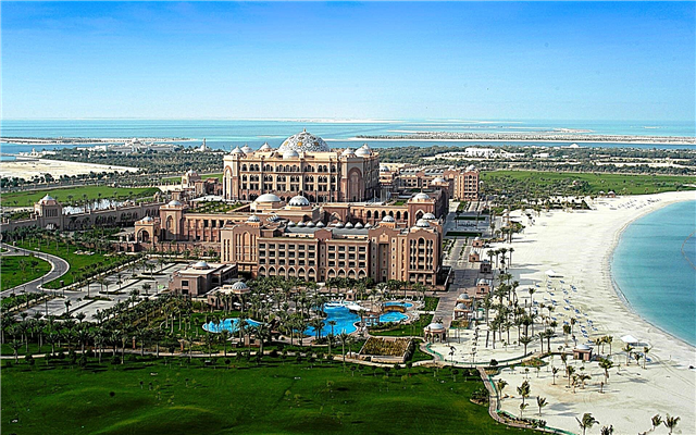 Ang labing kaayo nga mga hotel sa Abu Dhabi nga adunay pribadong baybayon