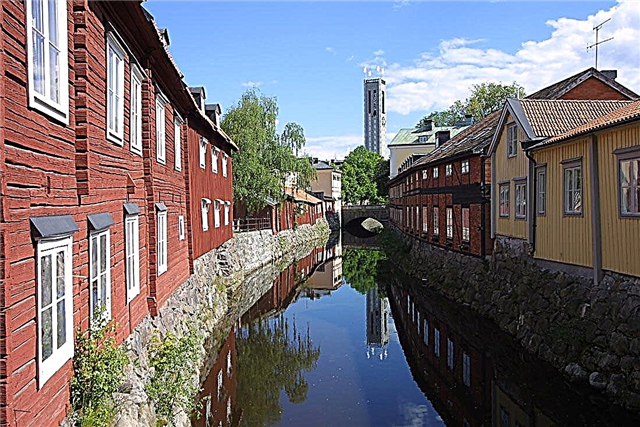 Vasteras - unha cidade industrial moderna en Suecia