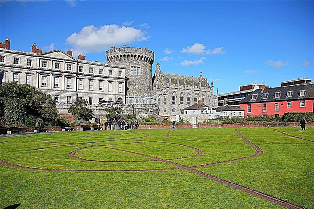 Castelo de Dublín - principal edificio gobernamental de Irlanda