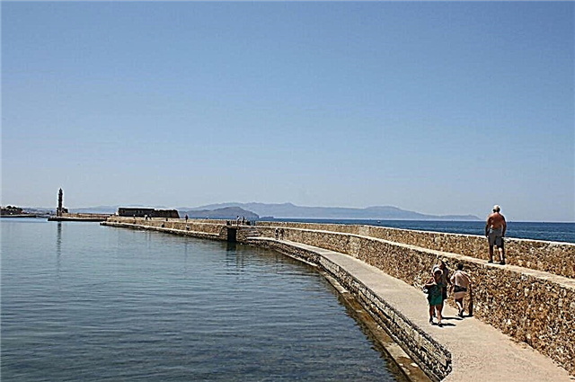 Chania est pulcherrima urbs in Creta in Graecia