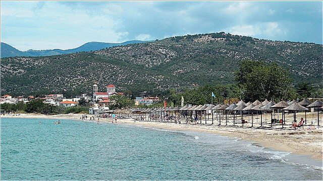 Thassos, Griekeland - strande en besienswaardighede op die eiland