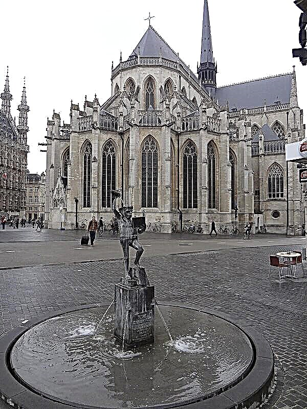 Leuven is 'n bloeiende Belgiese stad