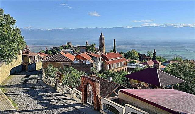 Sighnaghi - unha cidade dunha película na rexión vitivinícola de Xeorxia