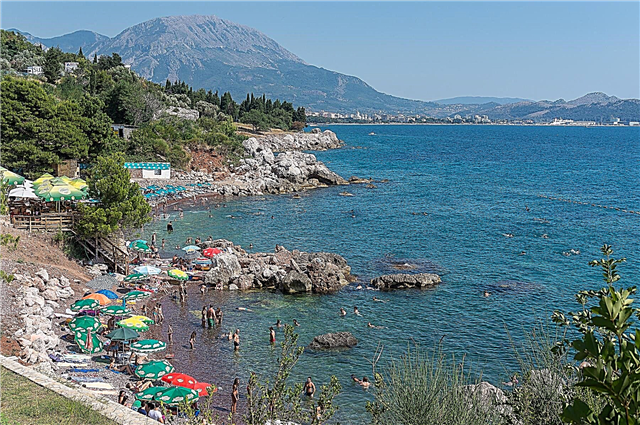 Bar bendera sereke û havîngeha populer a Montenegro ye