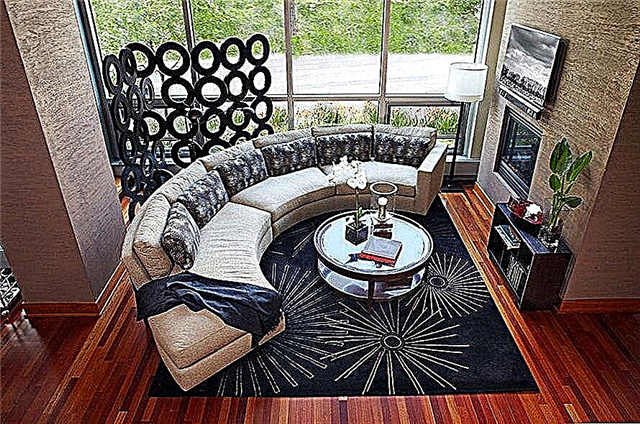 Modél sofa anu pangsaéna di ruang tamu dina gaya modéren, aturan pamilihan