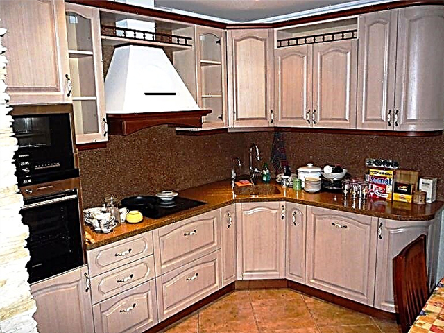 انواع مبلمان آشپزخانه گوشه ای برای فضای کوچک ، عکس راه حل های آماده