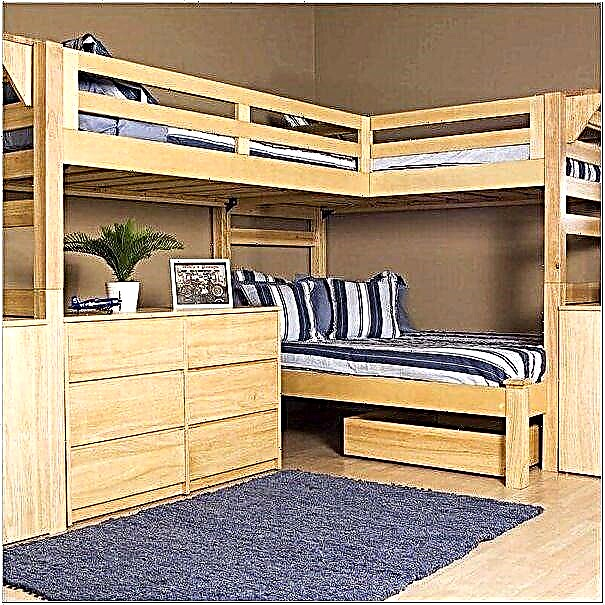 Kriteriji za odabir kreveta na sprat, njihove funkcionalne karakteristike