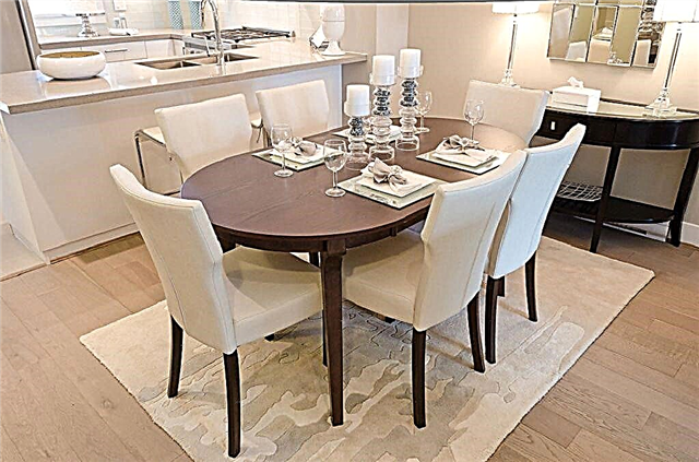 Tamaños de mesas de comedor de diferentes formas, consellos para escoller mobles