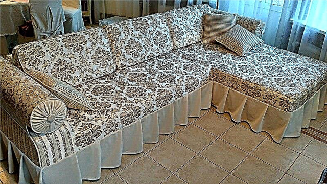 Isang iba't ibang mga bedspread para sa isang sulok na sofa, mga tip sa DIY