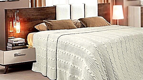 Изработка на плетени покривки на креветот со игли за плетење и капчиња