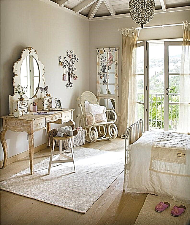 Opcións de mobiliario infantil estilo Provence que existen
